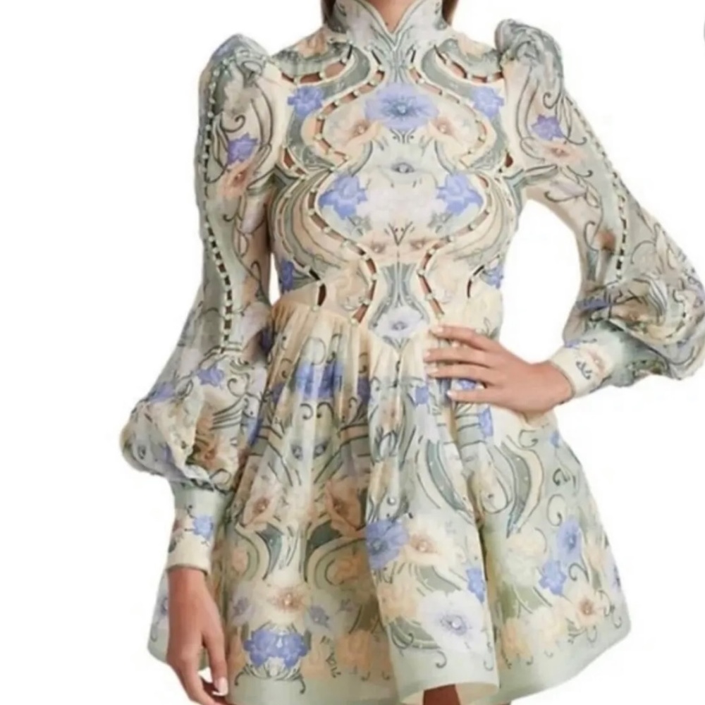 Size 2 AU Zimmermann Rhythm Poppy Dress